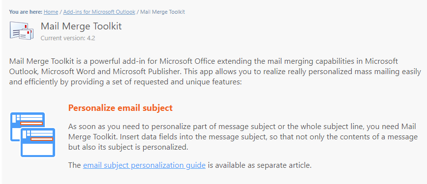 mapilab mail merge toolkit